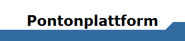Pontonplattform